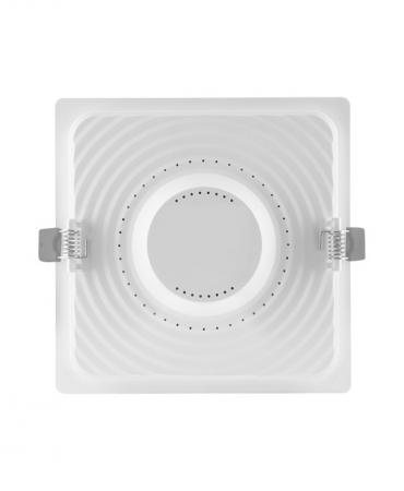 LEDVANCE Downlight LED Einbauleuchte Slim SQ105 Eckig 6W 6500K in Weiß mit kaltweißem Licht
