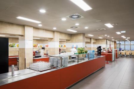 LEDVANCE LED Deckeneinbauleuchte 30–42W 3000–4000K IP44 250mm Multi Select weiß  Einbaudurchmesser: 250 mm