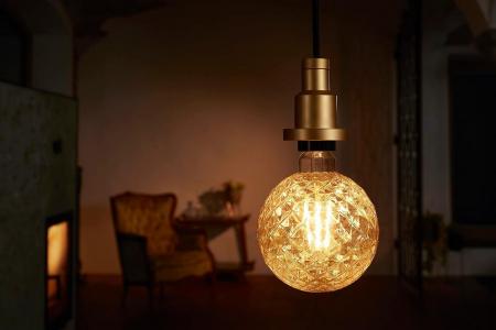 Osram E27  LED VINTAGE 1906 GLOBE Pinecone Filament Lampe 2400K extra warmweiß 4Watt wie 40Watt - Vintagedeko