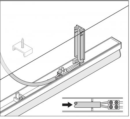 120cm LEDVANCE LED Lichtleiste LINEAR COMPACT BATTEN 1200 20 W 4000 K neutralweißes Licht