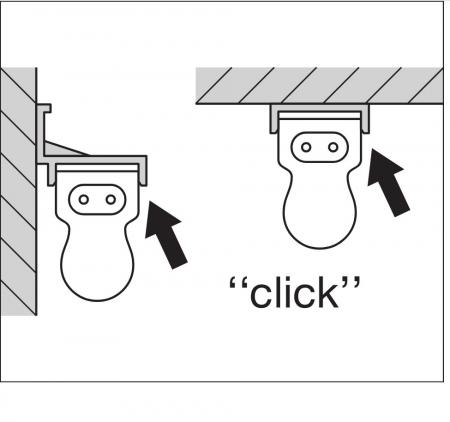 120cm LED Lichtleiste LEDVANCE Linear Compact Switch 1200 14W 3000K warmweißes Licht 140° IP20