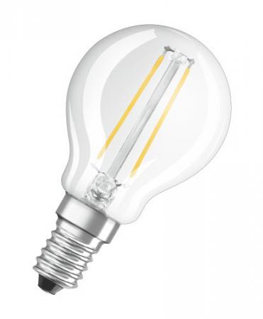 BELLALUX E14 LED Lampe 2,5W P25 Filament klar warmweiß 2700K 250lm wie 25W