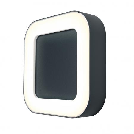 Quadrarische moderne OSRAM LED Außen Wandleuchte Endura Style Square in Anthrazit