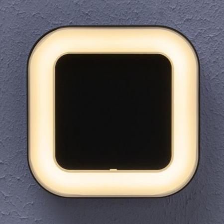 Quadrarische moderne OSRAM LED Außen Wandleuchte Endura Style Square in Anthrazit