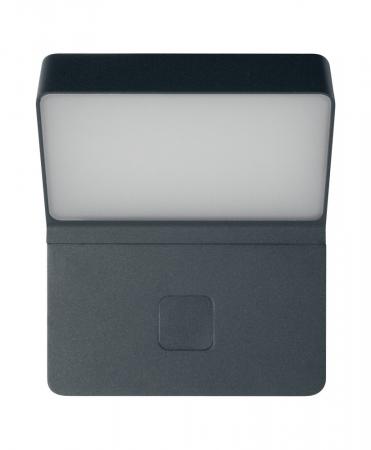 OSRAM LED Außen Wandleuchte Endura Style Wall Wide mit unauffälligem Sensor in Anthrazit IP44