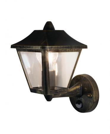 OSRAM Wandleuchte Endura Classic Tradition ALU Up mit Sensor E27 GD IP44