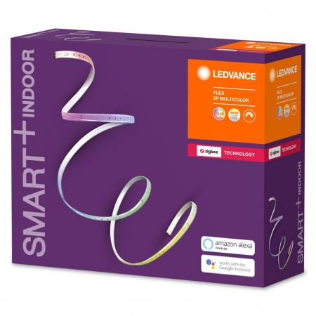 180cm  OSRAM SMART+ Flex ZigBee LED-Streifen RGBW Farbwechsel - dimmbar & erweiterbar