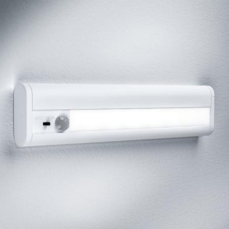 OSRAM LED Lichtleiste Linear mit Bewegungsmelder für Kleiderschrank und Unterschrankbeleuchtung batteriebetrieben