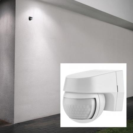 OSRAM Sensor Wall Outdoor Bewegungsmelder Aufbau IP44 weiß