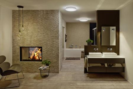 OSRAM Helle Orbis Sparkle LED Wand- & Deckenleuchte dimmbar ø45cm warmweißes bis kaltweißes Licht - mit Click-CCT steuerbare Lichtfarbe