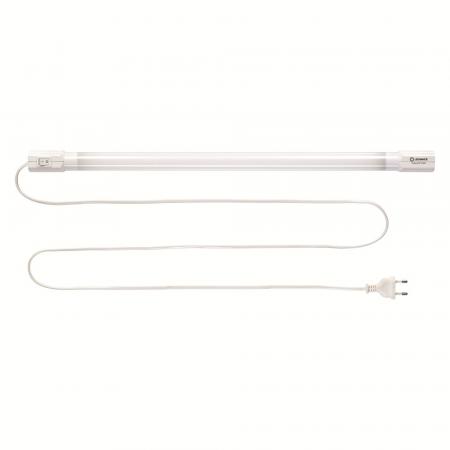 60cm OSRAM TubeKIT LED Unterbauleuchte 8.9W 3000K warmweißes Licht mit Netzstecker und Schalter - einfache Montage für Küchen und Arbeitsbereiche