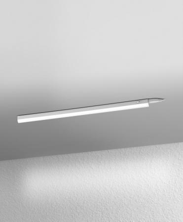 60cm OSRAM Lichtleiste LED Switch Batten Unterbauleuchte 8W 3000K warmweißes Licht mit eingebautem Schalter