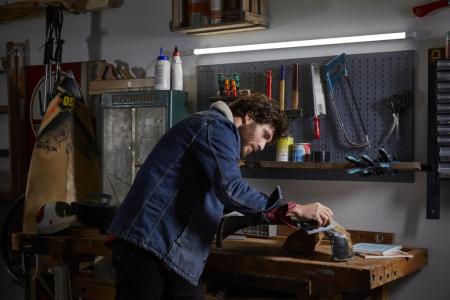 120cm OSRAM Schlanke LED Lichtleiste Value Batten 20W Decken -und Wandleuchte & Unterbauleuchte