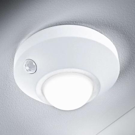 OSRAM Nachtlicht mit Bewegungssensor, batteriebetrieben NIGHTLUX Ceiling Weiß Sensor