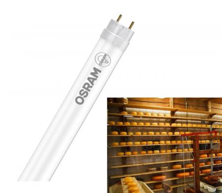 90cm OSRAM SubstiTUBE FOOD LED Röhre 7.9W wie 30W 3300K warmweißes Licht, Glas mit Splitterschutz - Aktion: Nur noch angezeigter Bestand verfügbar
