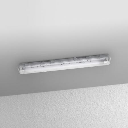 65 cm OSRAM SUBMARINE 7W LED Feuchtraumleuchte 4000K inkl. 1x LED Röhre - IP65, staub- und spritzwassergeschützt, für Keller und Garagen