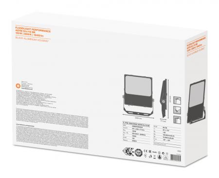 LEDVANCE Floodlight Performance ASYM 55x110 150W 3000K IP66 schwarz