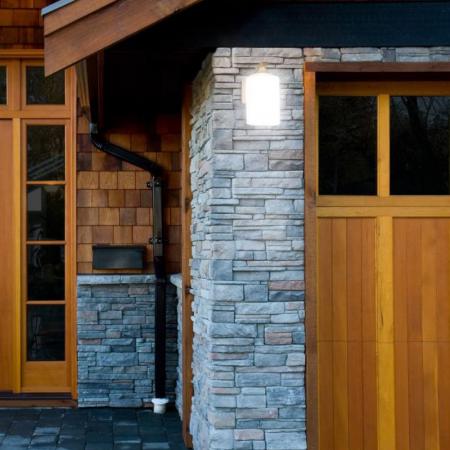 OSRAM ENDURA Classic Latern Cylinder in gemütlichem Holz decor