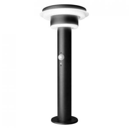 40cm Osram ENDURA STYLE Post Wegeleuchte 6W mit Sensor & Solar - geeignet für Eingänge und Terrassen