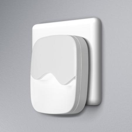 OSRAM Nachtlicht LUNETTA Wave Sensor Weiß - warmweißes Licht, IP20-Schutz, für Kinderzimmer und Innenbereiche