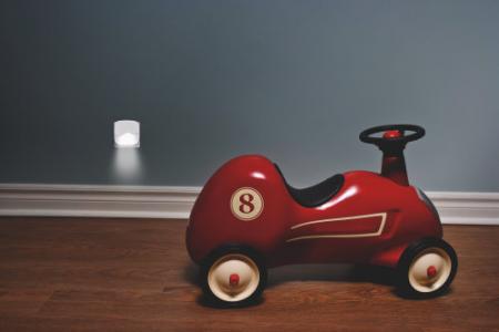 OSRAM Nachtlicht LUNETTA Wave Sensor Weiß - warmweißes Licht, IP20-Schutz, für Kinderzimmer und Innenbereiche