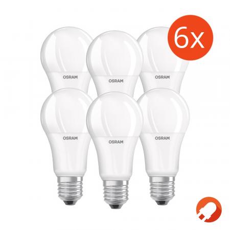 6er Sparpack OSRAM E27 LED Lampe STAR matt 8W wie 60W tageslichtweiß Arbeitslicht