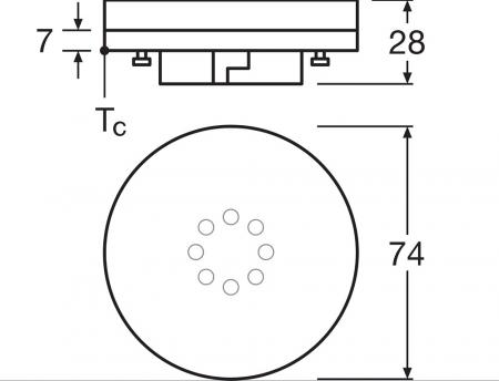 OSRAM LED Star GX53 LED Lampe 120° 4000K neutralweiß 4,9W wie 40W