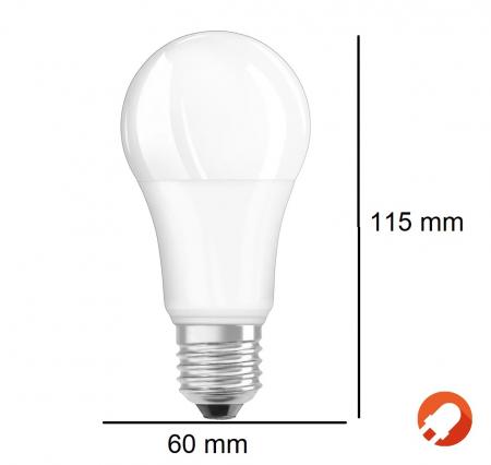 6er Sparset OSRAM E27  LED SUPERSTAR dimmbar matt 14W wie 100W warmweißes Licht