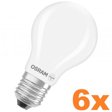 6er Vorteilspack  OSRAM E27  LED Lampe STAR RETROFIT matt 11W wie 100W tageslichtweiß