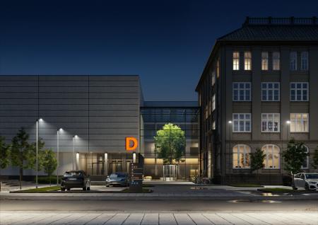 Heller LEDVANCE LED Scheinwerfer FLOODLIGHT EFFECT 3000K warmweißes Licht 100W IP65 in Schwarz