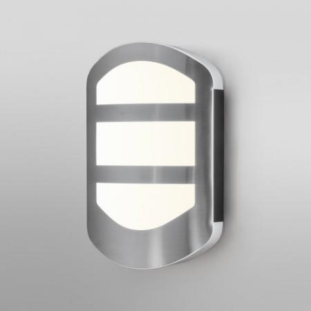 OSRAM  ENDURA Style Plate WALLWandleuchte 12W Warmweißes Licht in moderner Edelstahloptik mit indirektem Licht, für Eingangsbeleuchtung und Fassaden