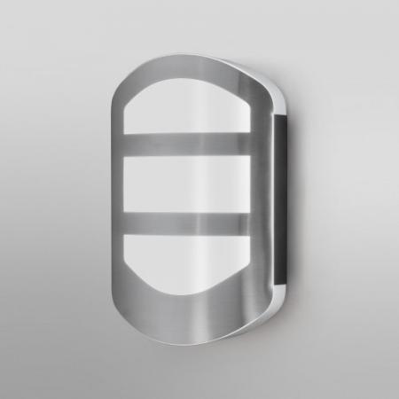 OSRAM  ENDURA Style Plate WALLWandleuchte 12W Warmweißes Licht in moderner Edelstahloptik mit indirektem Licht, für Eingangsbeleuchtung und Fassaden