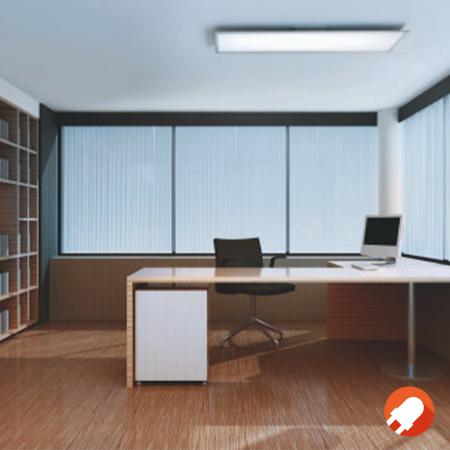 Osram SMART+ Matter Planon Plus Aufbau Panel Tunable White Aluminium 120x30cm