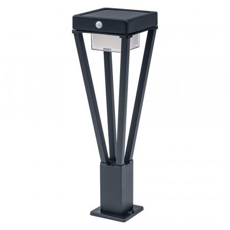 Osram ENDURA Solar Bouquet 50cm Sockelleuchte schwarz Sensor & Bewegungsmelder 50cm
