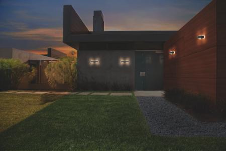 OSRAM ENDURA STYLE BOWLED  Außenwandleuchte Anthrazit in Bogenform