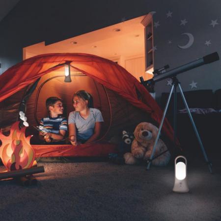 OSRAM Nightlux LED Nachtlicht batteriebetriebene Lampe in Laternenform - Bewegungs- und Tageslichtsensor, neutralweiß 4000 K,  für Küchen, Kinderzimmer, Innenräume