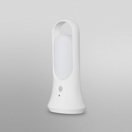 OSRAM Nightlux LED Nachtlicht batteriebetriebene Lampe in Laternenform - Bewegungs- und Tageslichtsensor, neutralweiß 4000 K,  für Küchen, Kinderzimmer, Innenräume