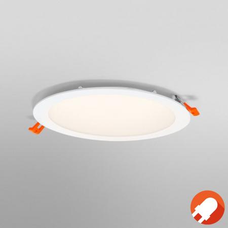 OSRAM LED Einbauleuchte ultra slim ø22,5cm weiß