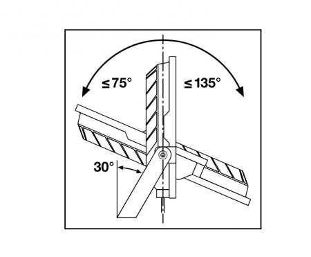 LEDVANCE Kompakter LED Fluter 50W 4000K universalweißes Flutlicht IP65 in Schwarz