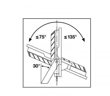 LEDVANCE Kompakter LED Fluter 50W 4000K universalweißes Flutlicht IP65 in Weiß