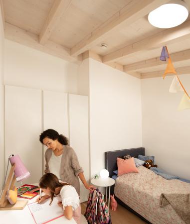 LEDVANCE SUN@HOME WiFi Deckenleuchte in Weiß ø43cm Tunable white für eine erhöhte Konzentration und Effizienz