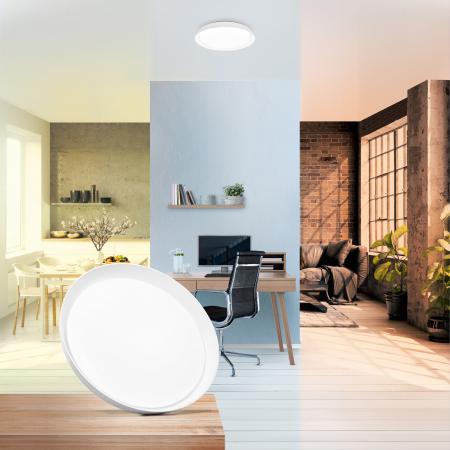 LEDVANCE SUN@HOME WiFi Deckenleuchte in Weiß ø43cm Tunable white für eine erhöhte Konzentration und Effizienz