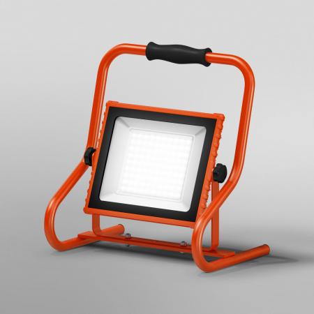 OSRAM LED Baustrahler Akku 50W neutralweißes Licht 840 - batteriebetriebene Arbeitsleuchte, für Renovierung, Keller und Garagen