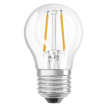 OSRAM E27 LED Lampe SUPERSTAR PLUS HD LIGHTING Tropfenform klar dimmbar 3,4W wie 40W neutralweißes Licht & hohe Farbwiedergabe