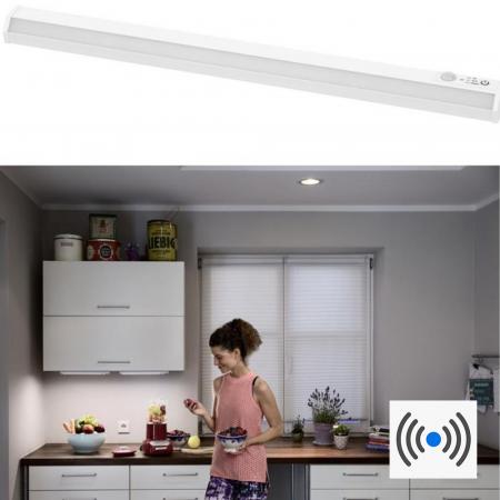 40cm OSRAM LINEAR mobile Unterbauleuchte mit Sensor Akku USB - mit Bewegungsmelder, USB-aufladbar, IP20-Schutz, für Regal- und Schrankbeleuchtung