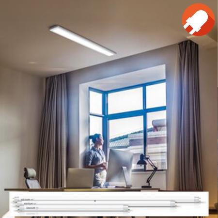 90cm Ledvance T8/G13 LED Röhre SUPERIOR EM 9,7W 3000K warmweiß KVG GLAS 830