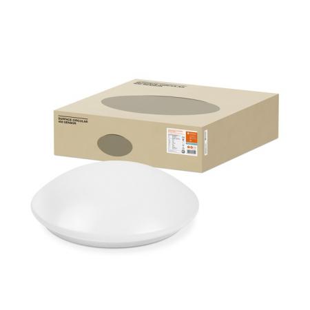 LEDVANCE Surface Circular LED Decken- und Wandleuchte Ø40cm Bewegungsmelder IP44 24W 4000K universalweißes Licht