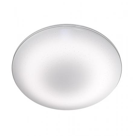 OSRAM Orbis LED Decken- und Wandleuchte mit SENSOR ø40cm warmweißes Licht IP44 - spritzwassergeschützte Anbauleuchte in Weiß aus Aluminium, für Bad, Gänge und Flure