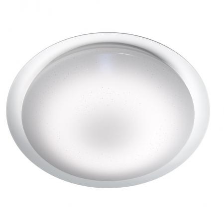 OSRAM Leistungsstarke Orbis Sparkle LED Deckenleuchte ø60cm funkelndes Licht mit Fernbedienung & Tunable White und mit Glanzlichteffekt