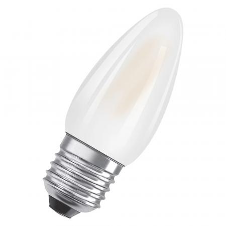 OSRAM E27 STAR RETROFIT LED Kerze matt 2,5W wie 25W warmweißes Licht 2700K